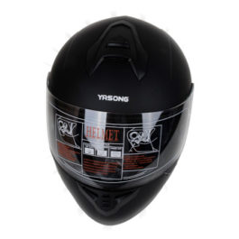 Black Closed Helmet