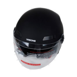 Black Opened Helmet