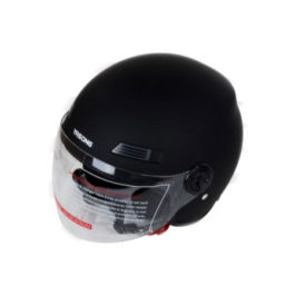 Black Opened Helmet